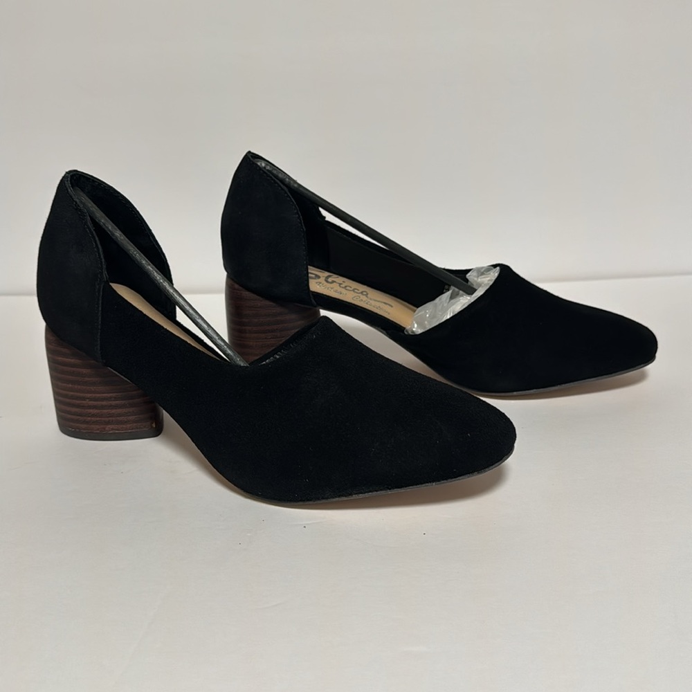 Sbicca Volin Chunky Heel Suede Leather - Picture 2 of 11